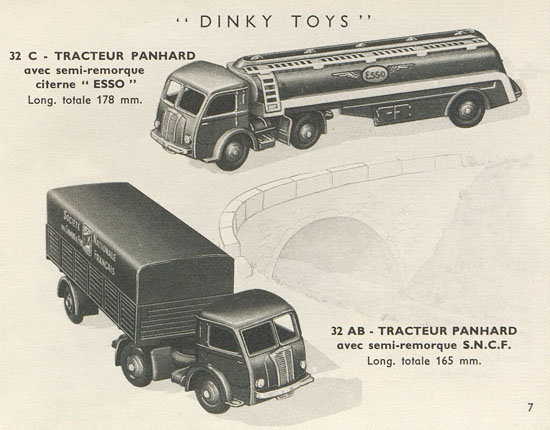 Dinky Toys catalogue 1955