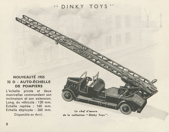 Dinky Toys catalogue 1955