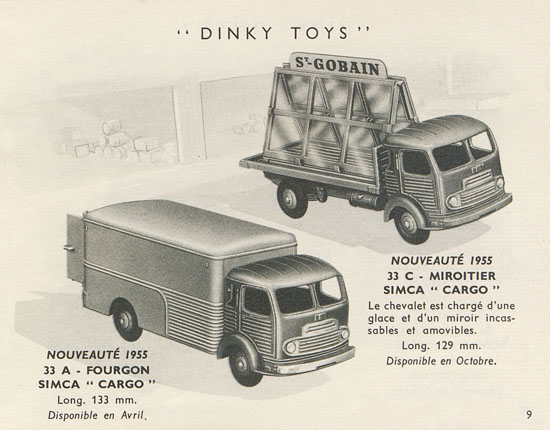 Dinky Toys catalogue 1955