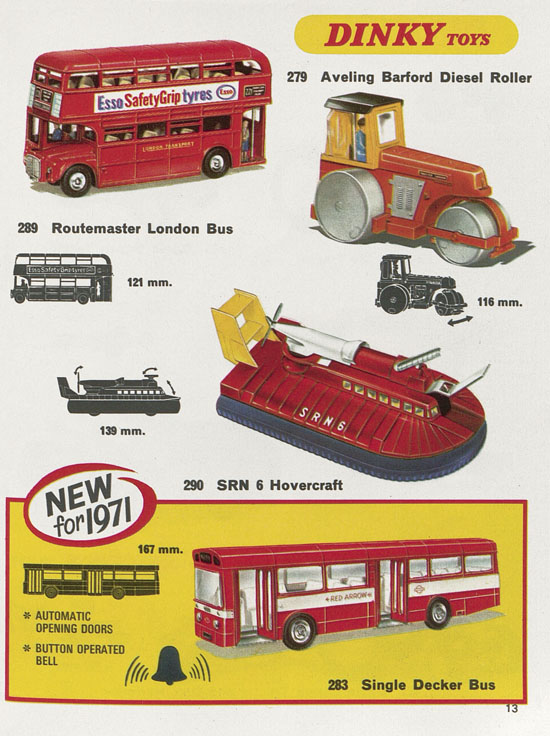 Dinky Toys catalogue No. 7 1971