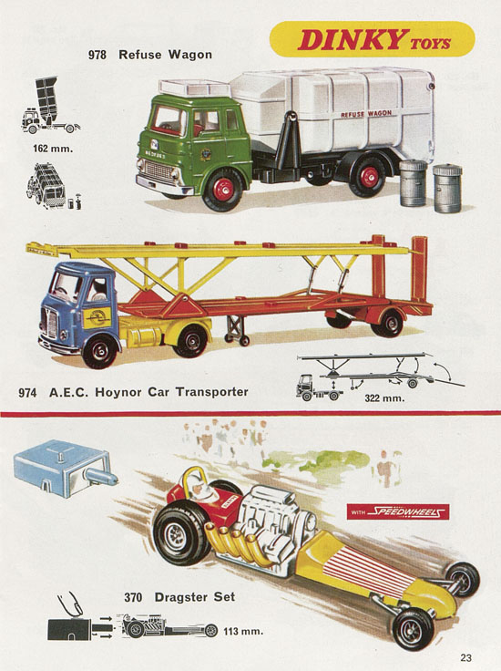 Dinky Toys catalogue No. 7 1971