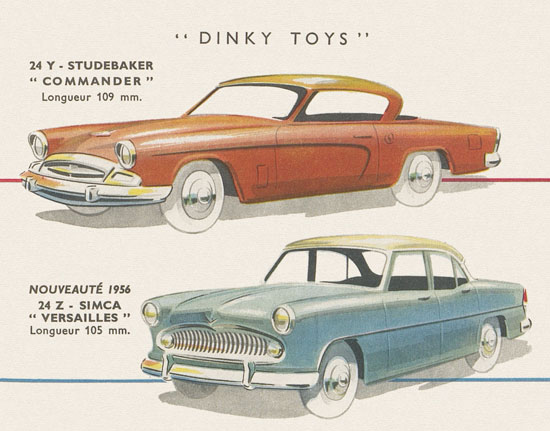 Dinky Toys catalogue 1956