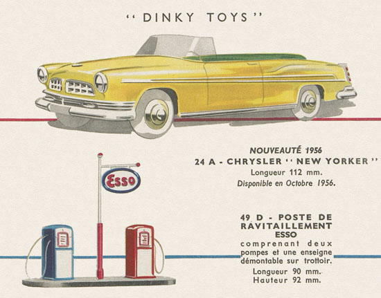 Dinky Toys catalogue 1956