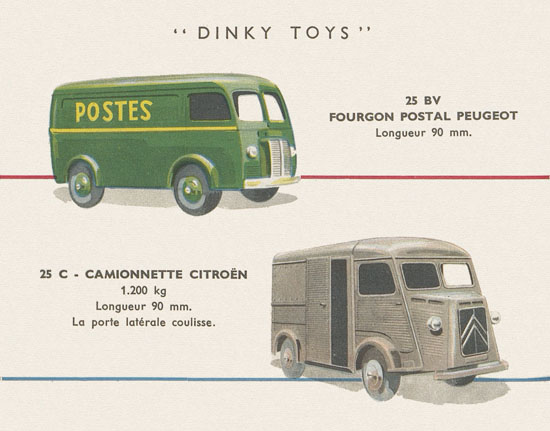 Dinky Toys catalogue 1956