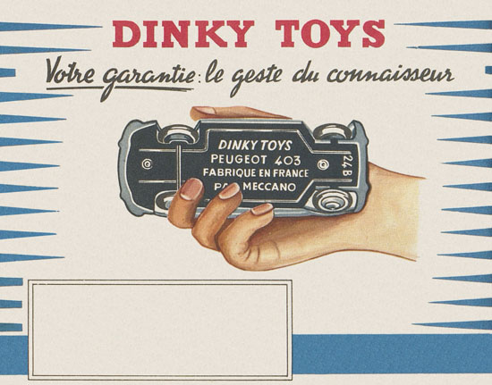 Dinky Toys catalogue 1956