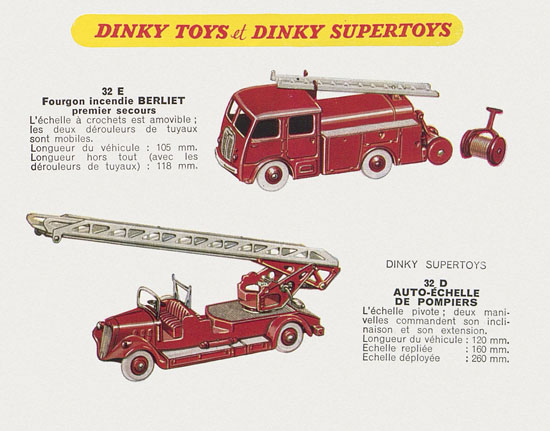 Dinky Toys catalogue 1958