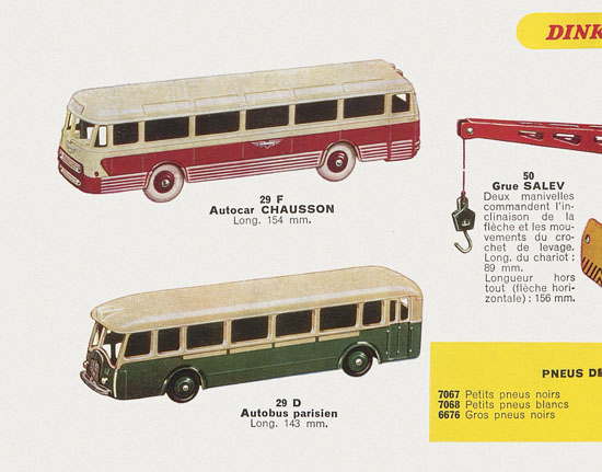 Dinky Toys catalogue 1958