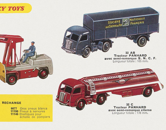 Dinky Toys catalogue 1958