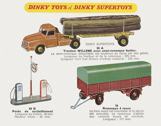 Dinky Toys catalogue 1958