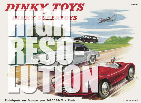 Dinky Toys catalogue 1958