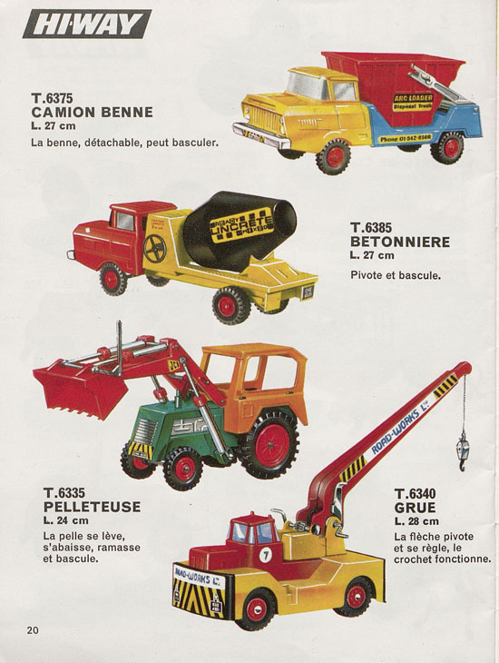 Dinky Toys catalogue France 1971