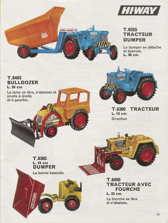 Dinky Toys catalogue France 1971