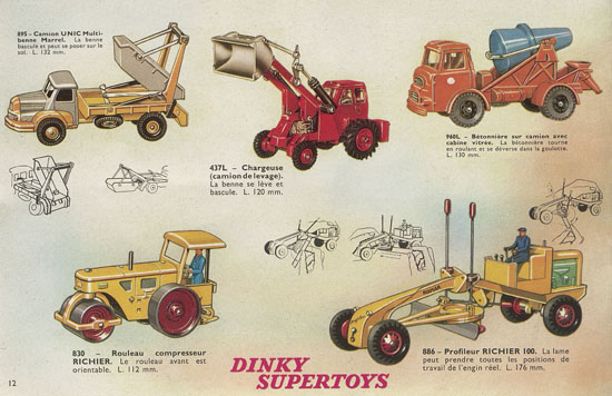 Dinky Toys Nouveautès 1965-1966