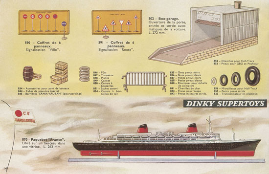 Dinky Toys Nouveautès 1965-1966