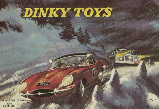 Dinky Toys 10th Edition Switzerland Katalog 1962