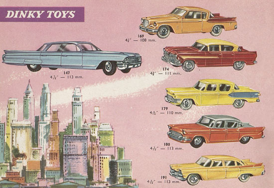 Dinky Toys 10th Edition Switzerland Katalog 1962