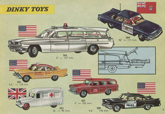 Dinky Toys 10th Edition Switzerland Katalog 1962