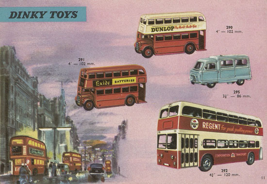 Dinky Toys 10th Edition Switzerland Katalog 1962