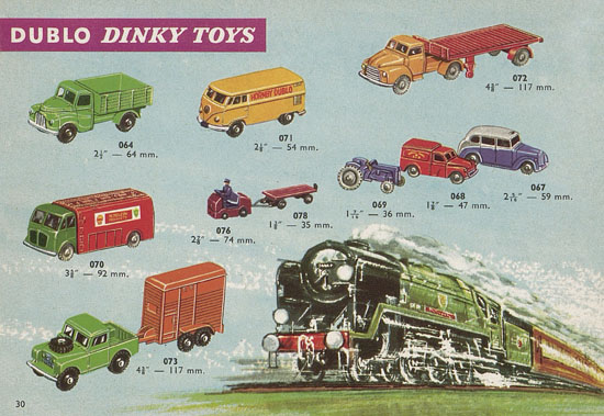 Dinky Toys 10th Edition Switzerland Katalog 1962