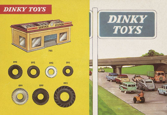 Dinky Toys 10th Edition Switzerland Katalog 1962