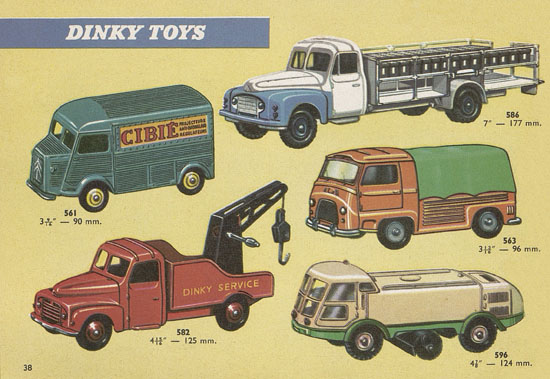 Dinky Toys 10th Edition Switzerland Katalog 1962