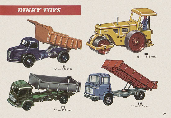 Dinky Toys 10th Edition Switzerland Katalog 1962