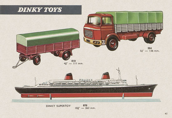 Dinky Toys 10th Edition Switzerland Katalog 1962