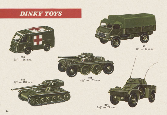 Dinky Toys 10th Edition Switzerland Katalog 1962