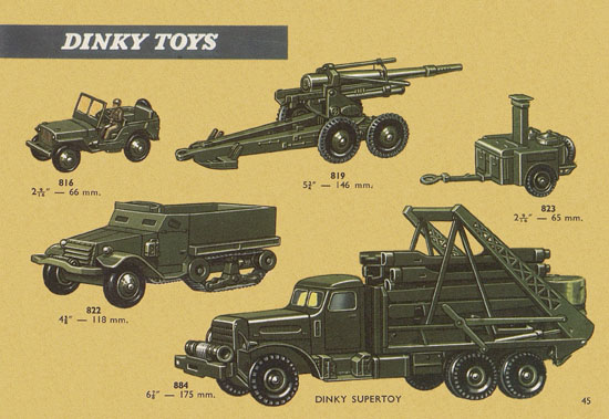 Dinky Toys 10th Edition Switzerland Katalog 1962