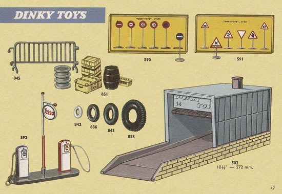 Dinky Toys 10th Edition Switzerland Katalog 1962