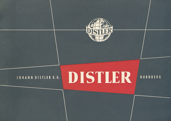 Distler Katalog 1960