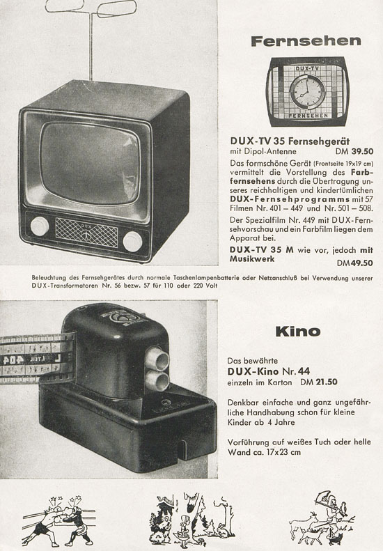 Seite 2 DUX Katalog Weihnachten 1958