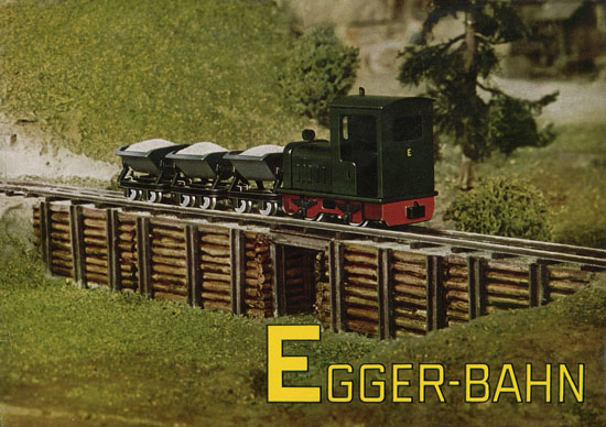 Seite 1 Egger-Bahn Katalog 1963