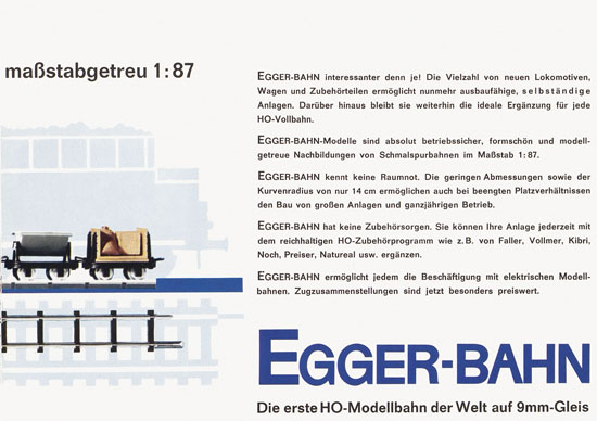 Seite 3 Egger-Bahn Katalog 1965-1966