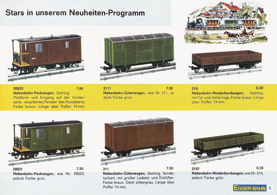 Seite 9 Egger-Bahn Katalog 1965-1966