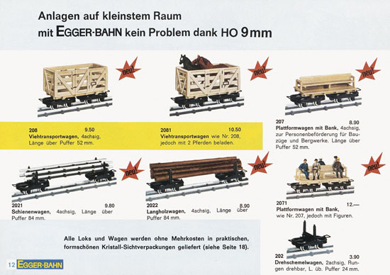 Seite 12 Egger-Bahn Katalog 1965-1966