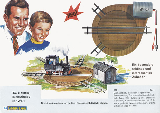 Seite 20 Egger-Bahn Katalog 1965-1966