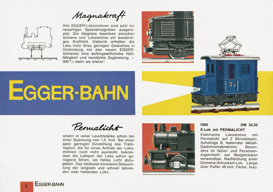 Egger-Bahn Katalog 1966-1967