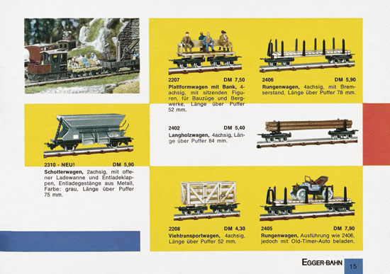 Egger-Bahn Katalog 1966-1967