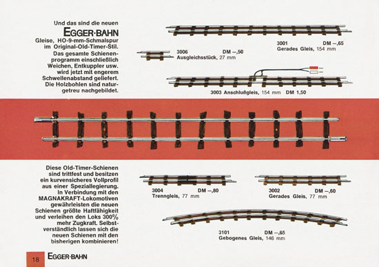 Egger-Bahn Katalog 1966-1967