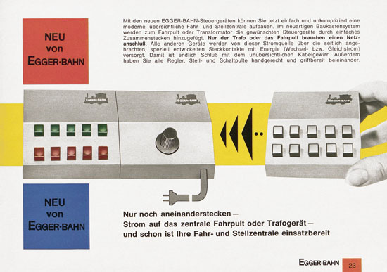 Egger-Bahn Katalog 1966-1967