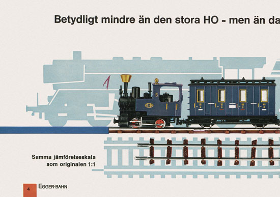 Egger-Bahn Katalog Sverige 1966-1967