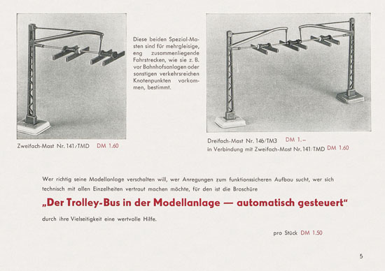 Eheim Trolley-Bus 1955-1956