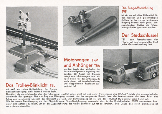 Seite 12 Eheim Trolley Bus H0 Katalog 1955