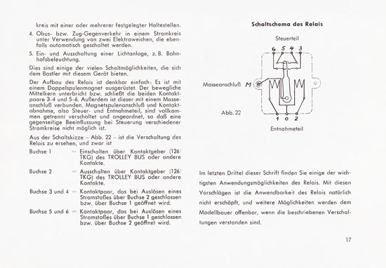 eheim Trolley-Bus 1956