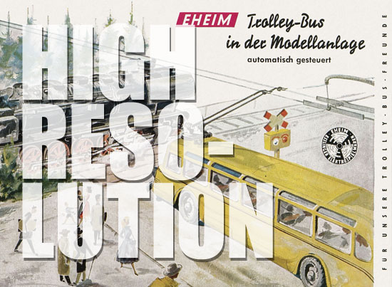 Eheim Trolley-Bus 1957