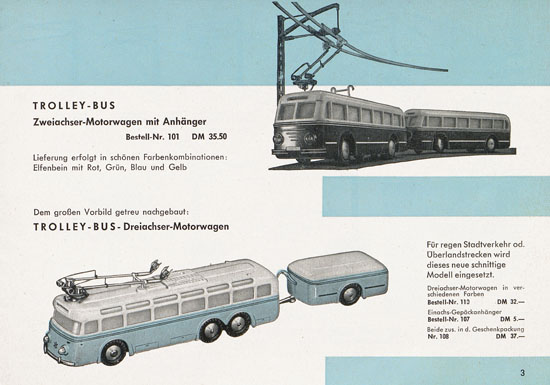 Seite 3 Eheim Modellspielwaren 1960