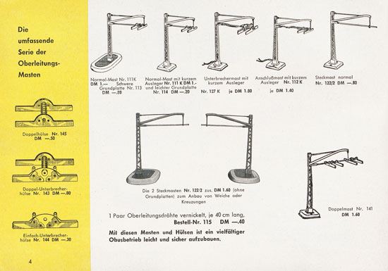 Eheim Modellspielwaren 1960