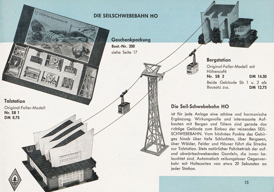 Seite 15 Eheim Modellspielwaren 1960