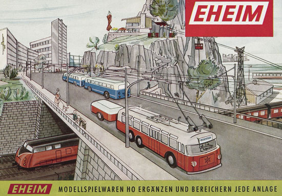 Eheim Modellspielwaren H0 Katalog 1962